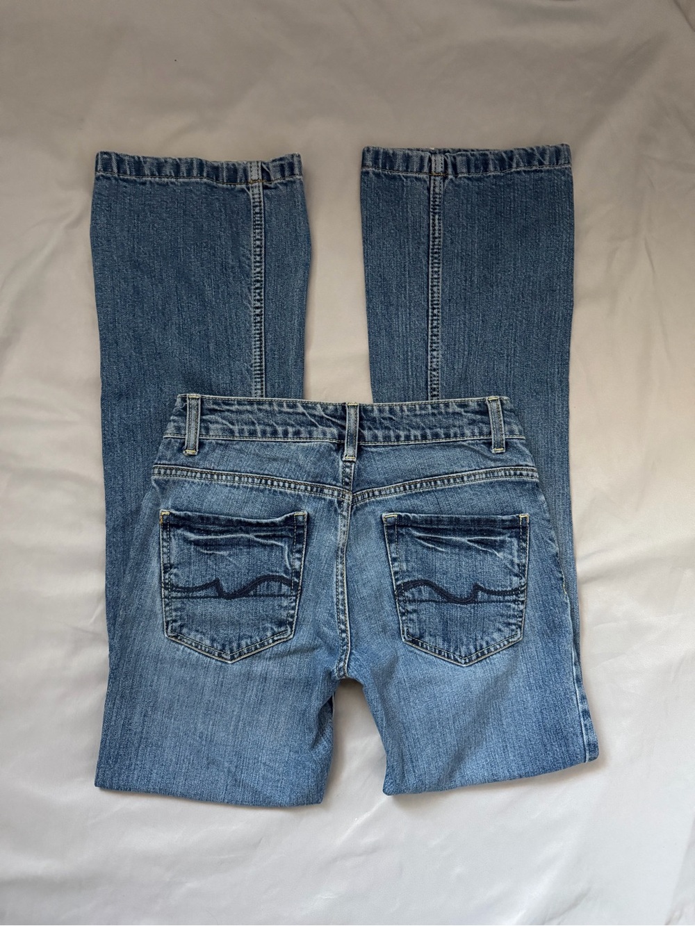 Low Rise Bootcut Jeans